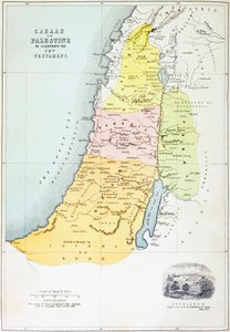 Kánaán, vagy Palesztina az Újszövetség idején alkotó: English School